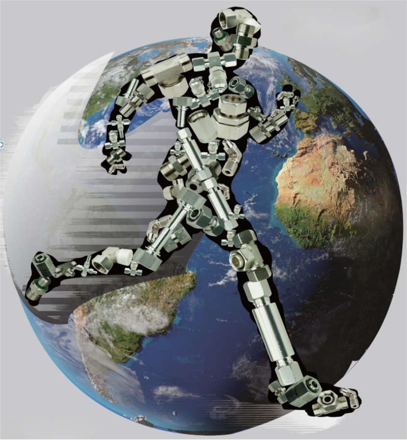 全系列引进EATON符合ISO、DIN标准的各种管接头、旋转接头、快速接头、SAE高压法兰、管夹等管路附件、承接管路WALFORM冷成型维修工程